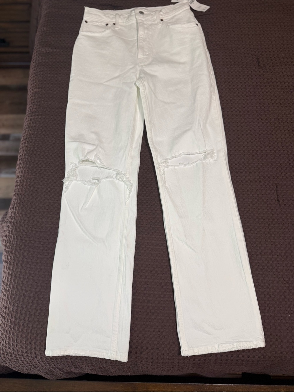 Abercrombie & Fitch The 90s Straight Ultra High Rise Jeans Size 27 Womens NWT
